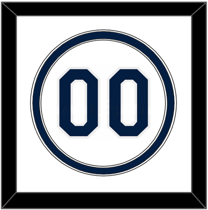Tampa Bay Number - Home White - Signature Tier 1