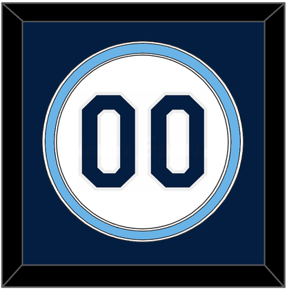 Tampa Bay Number - Home White - Signature Tier 2