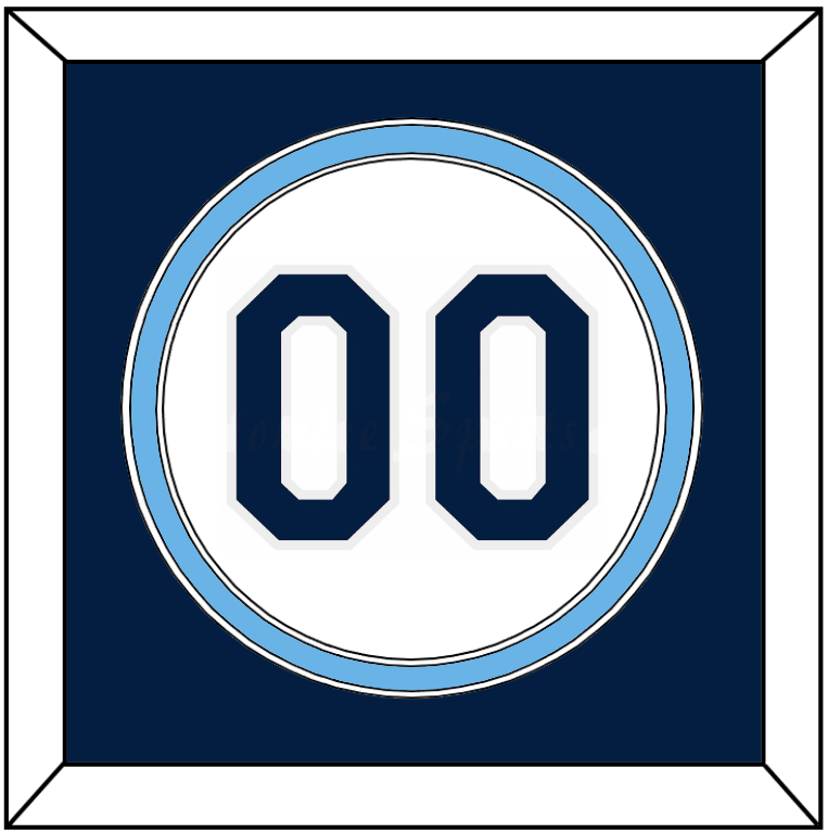 Tampa Bay Number - Home White - Signature Tier 2