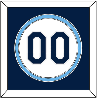 Tampa Bay Number - Home White - Signature Tier 2