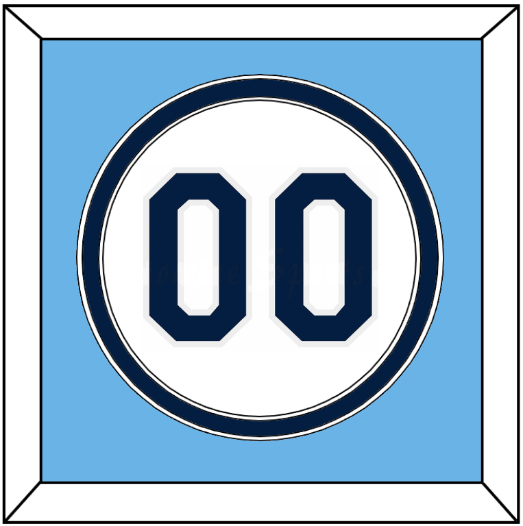 Tampa Bay Number - Home White - Signature Tier 3