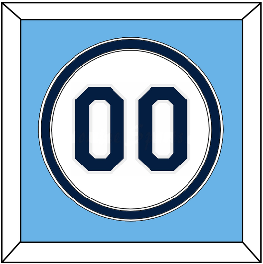Tampa Bay Number - Home White - Signature Tier 3