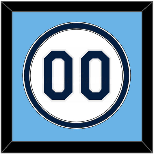 Tampa Bay Number - Home White - Signature Tier 3