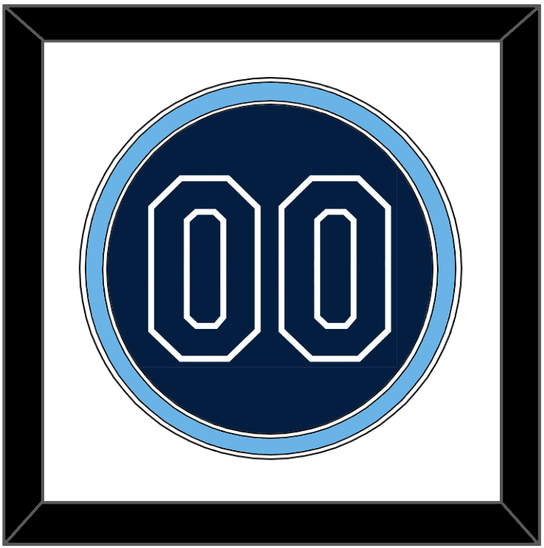 Tampa Bay Number - Alternate Navy - Signature Tier 1