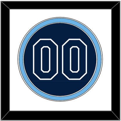 Tampa Bay Number - Alternate Navy - Signature Tier 1