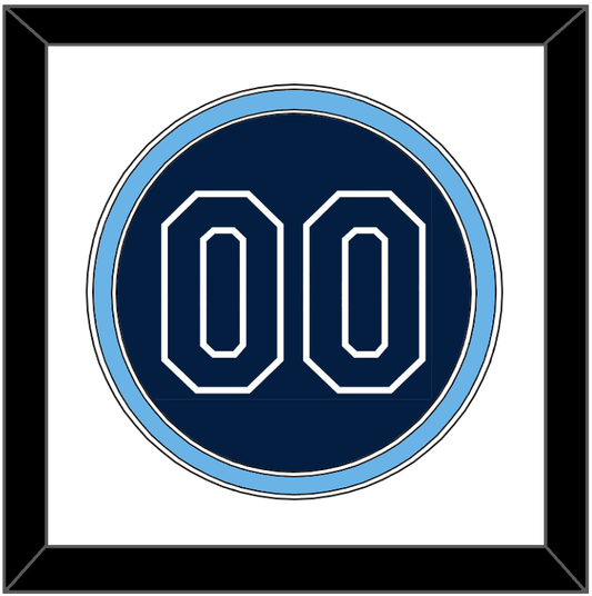 Tampa Bay Number - Alternate Navy - Signature Tier 1