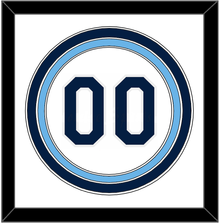 Tampa Bay Number - Home White - Premier Tier 1