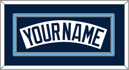 Tampa Bay Nameplate - Home White (2008-2018) - Signature Tier 2