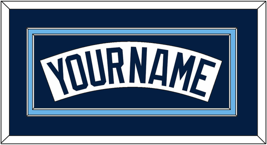 Tampa Bay Nameplate - Home White (2008-2018) - Signature Tier 2
