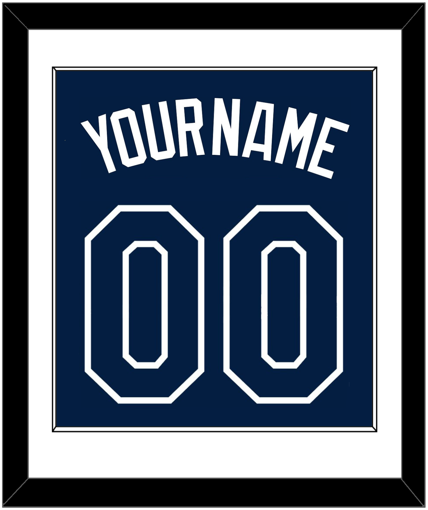 Tampa Bay Name & Number - Alternate Navy - Essential Tier 1
