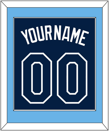Tampa Bay Name & Number - Alternate Navy - Essential Tier 2