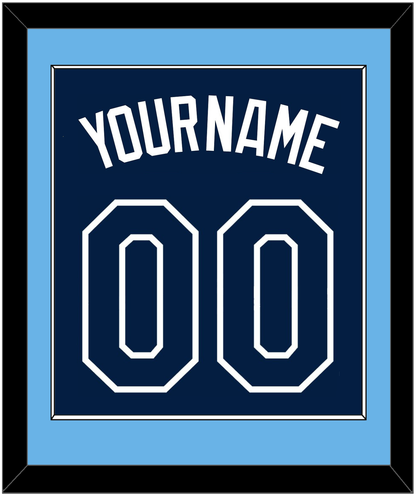 Tampa Bay Name & Number - Alternate Navy - Essential Tier 2
