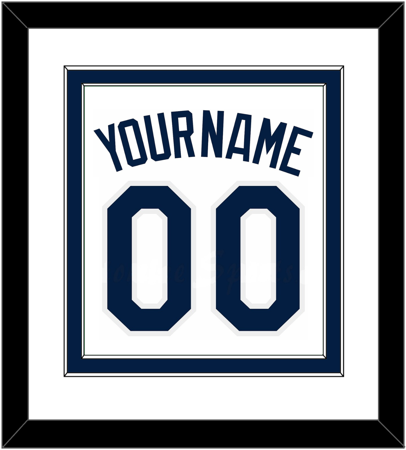 Tampa Bay Name & Number - Home White - Signature Tier 1
