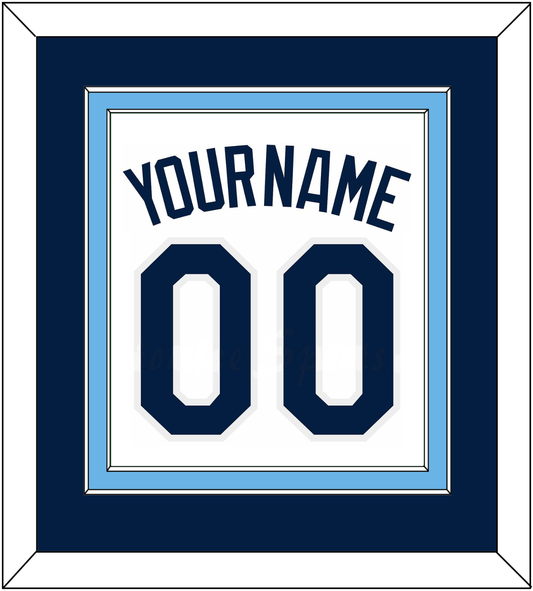 Tampa Bay Name & Number - Home White - Signature Tier 2
