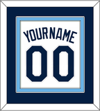 Tampa Bay Name & Number - Home White - Double Mat 2