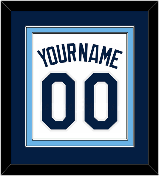Tampa Bay Name & Number - Home White - Signature Tier 2