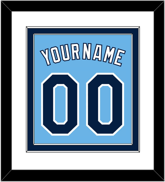 Tampa Bay Name & Number - Alternate Columbia Blue - Signature Tier 1