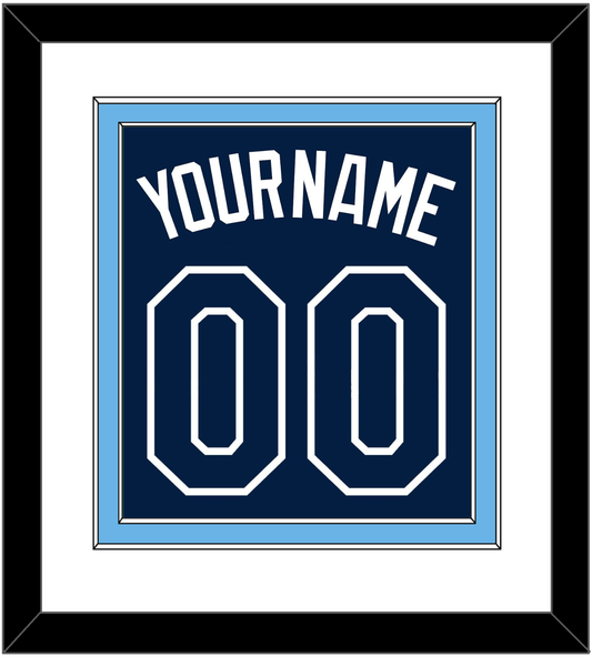 Tampa Bay Name & Number - Alternate Navy - Signature Tier 1