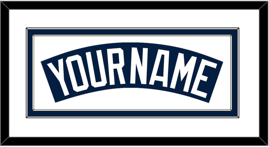 Tampa Bay Nameplate - Alternate Navy (2009-2018) - Signature Tier 1