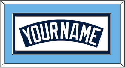 Tampa Bay Nameplate - Alternate Navy (2009-2018) - Signature Tier 4