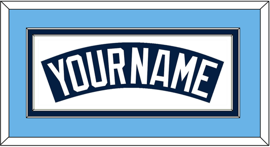 Tampa Bay Nameplate - Alternate Navy (2009-2018) - Signature Tier 4