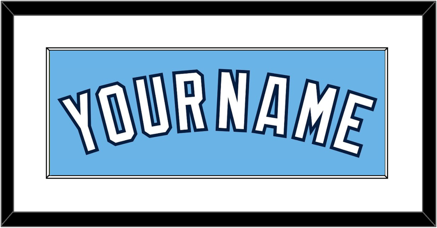 Tampa Bay Name - Alternate Columbia Blue - Essential Tier 1