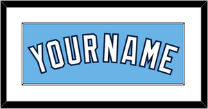 Tampa Bay Name - Alternate Columbia Blue - Single Mat 1