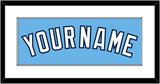 Tampa Bay Name - Alternate Columbia Blue - Single Mat 1