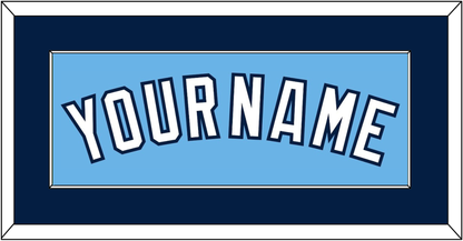 Tampa Bay Name - Alternate Columbia Blue - Essential Tier 2