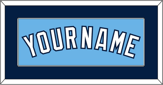 Tampa Bay Name - Alternate Columbia Blue - Essential Tier 2