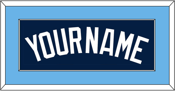 Tampa Bay Name - Alternate Navy - Single Mat 2