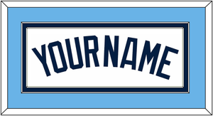 Tampa Bay Name - Home White - Double Mat 3