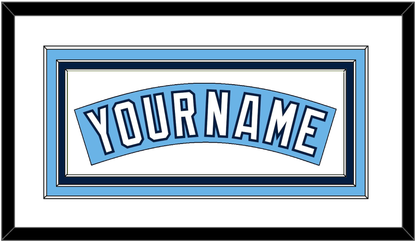 Tampa Bay Nameplate - Alternate Columbia Blue (2010-2018) - Premier Tier 1