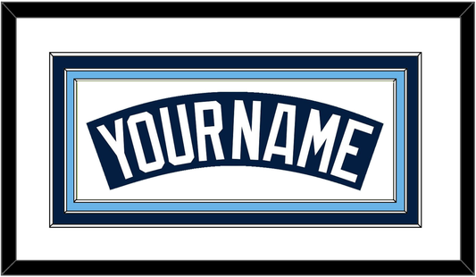Tampa Bay Nameplate - Alternate Navy (2009-2018) - Premier Tier 1