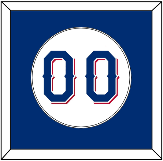 Texas Number - Home White (2020-2023) - Essential Tier 1