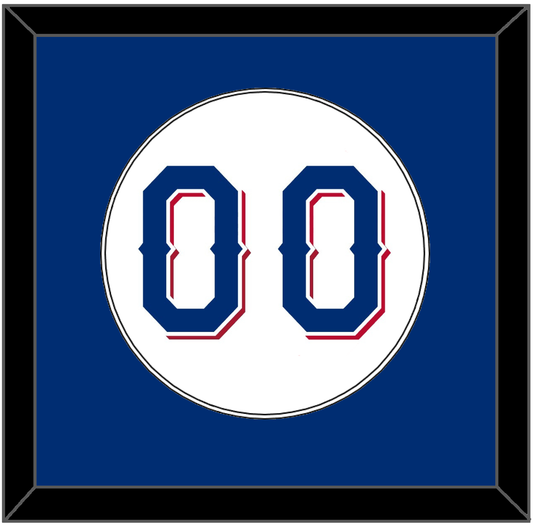 Texas Number - Home White (2020-2023) - Essential Tier 1