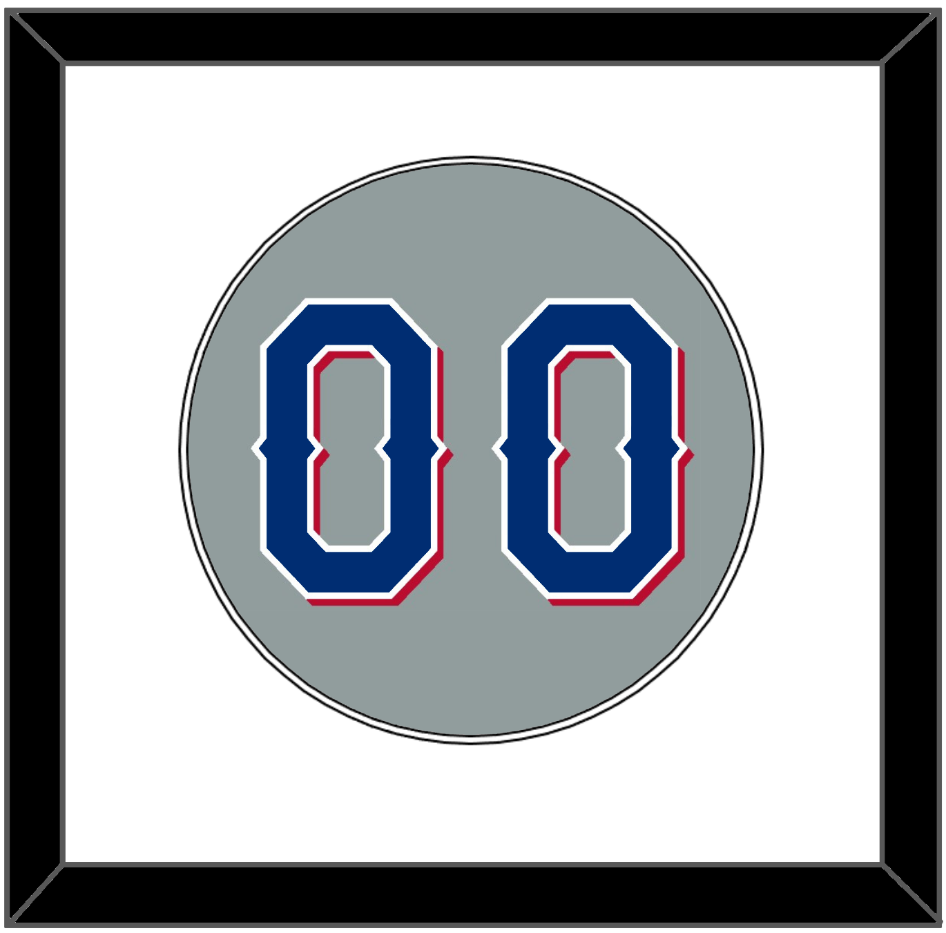 Texas Number - Road Gray (2020-2023) - Essential Tier 1