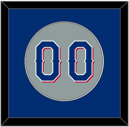 Texas Number - Road Gray (2020-2023) - Essential Tier 2