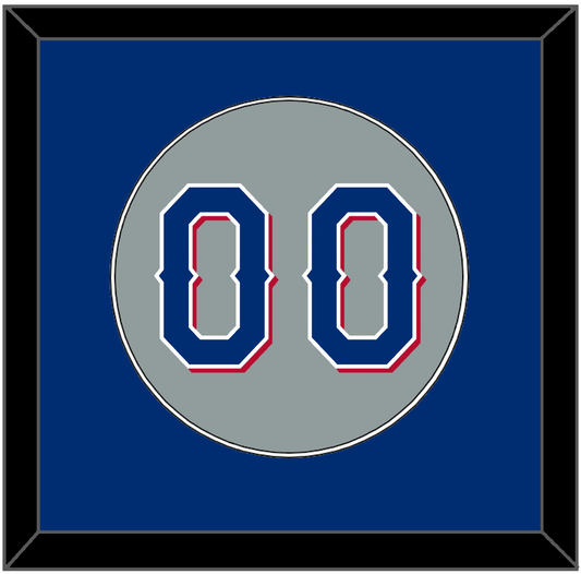 Texas Number - Road Gray (2020-2023) - Essential Tier 2