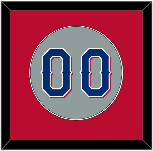 Texas Number - Road Gray (2020-2023) - Essential Tier 3