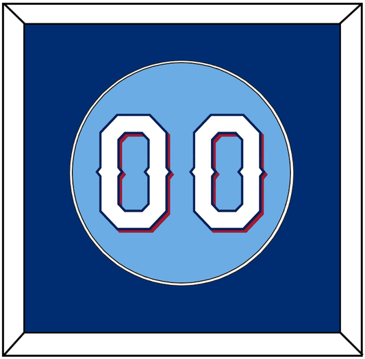 Texas Number - Alternate Powder Blue (2020-2023) - Essential Tier 2