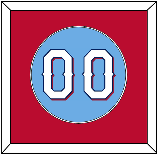 Texas Number - Alternate Powder Blue (2020-2023) - Essential Tier 3