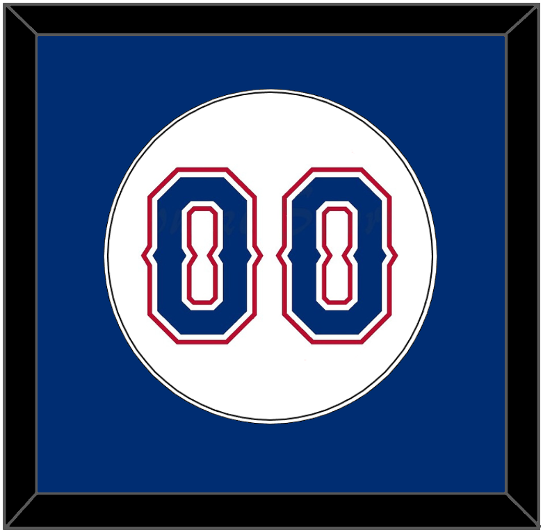 Texas Number - Home White (2016-2019) - Essential Tier 1