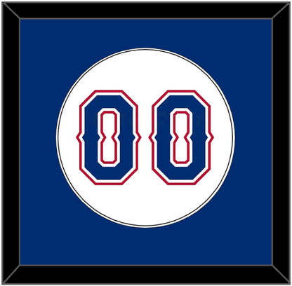 Texas Number - Home White (2016-2019) - Essential Tier 1