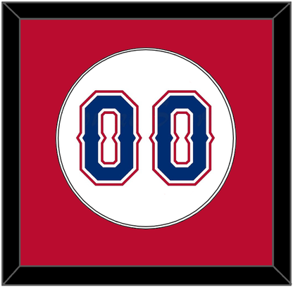 Texas Number - Home White (2016-2019) - Essential Tier 2