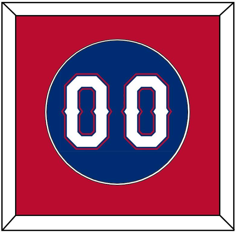 Texas Number - Alternate Blue (2016-2019) - Essential Tier 2