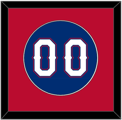Texas Number - Alternate Blue (2016-2019) - Essential Tier 2