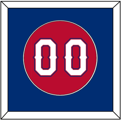 Texas Number - Alternate Red (2016-2019) - Essential Tier 2