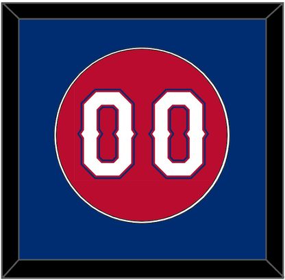 Texas Number - Alternate Red (2016-2019) - Essential Tier 2