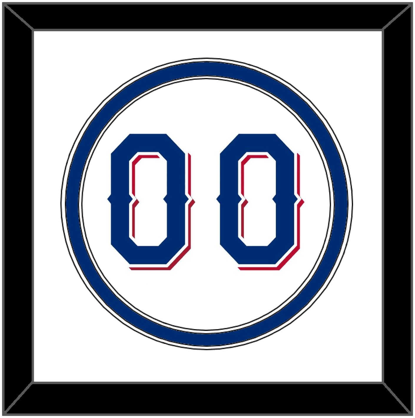 Texas Number - Home White (2020-2023) - Signature Tier 1